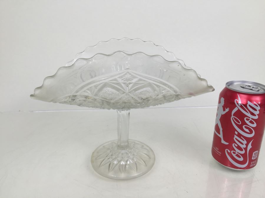 (4) Vintage Glass Banana Fruit Pedestal Bowl Holders [Photo 14]