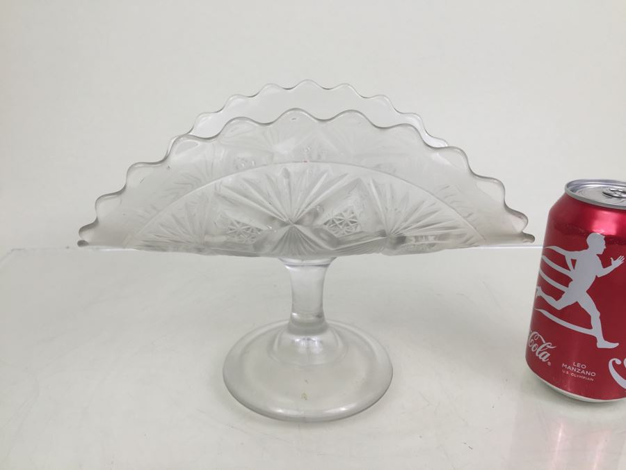 (4) Vintage Glass Banana Fruit Pedestal Bowl Holders [Photo 23]