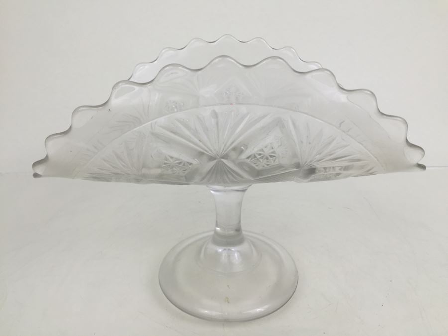 (4) Vintage Glass Banana Fruit Pedestal Bowl Holders [Photo 24]