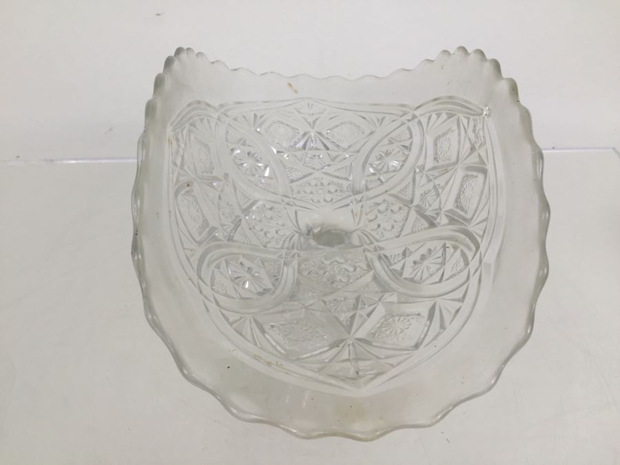 (4) Vintage Glass Banana Fruit Pedestal Bowl Holders [Photo 16]