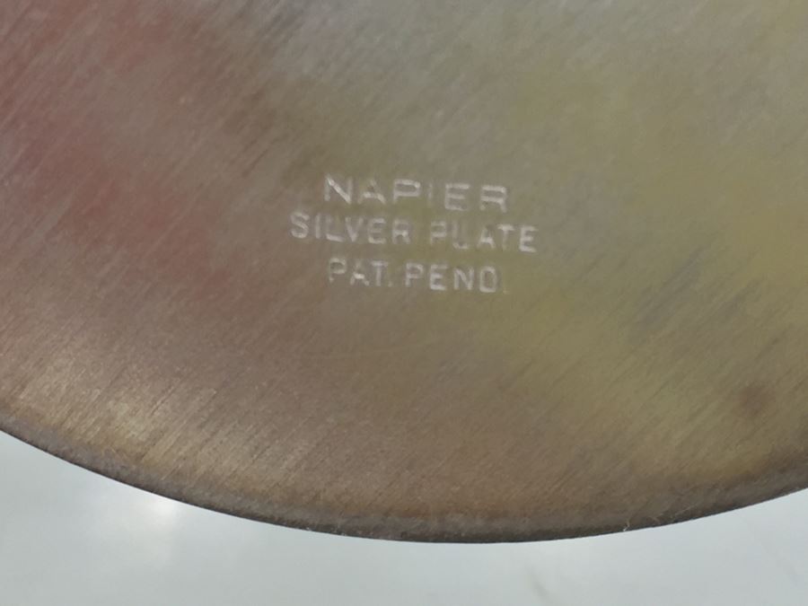 Vintage Mid 1930's Napier Figural Flamingo Hors d'Oeuvres Stand Pick Holder Barware [Photo 12]