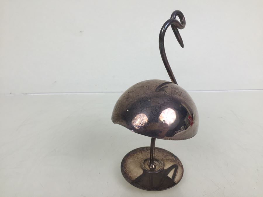 Vintage Mid 1930's Napier Figural Flamingo Hors d'Oeuvres Stand Pick Holder Barware [Photo 9]