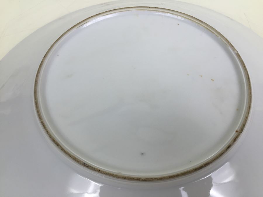 Large Hand Painted Charger Plate [Photo 3]