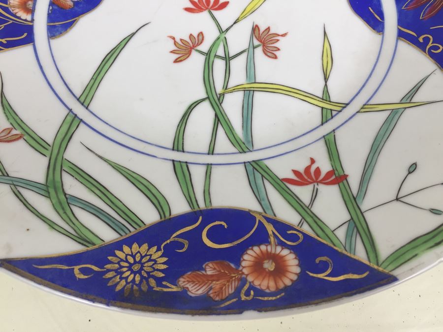 Large Hand Painted Charger Plate [Photo 5]