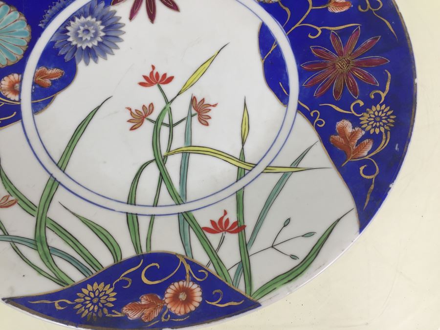 Large Hand Painted Charger Plate [Photo 9]