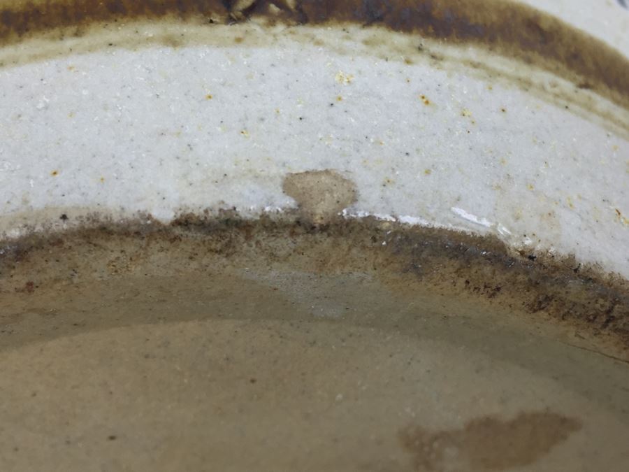 Vintage Stoneware Jug Milk Pitcher With Writing 'Frank J. Weidner Cor. St. Nicholas Ave. & Grove St. Brooklyn, NY' [Photo 10]