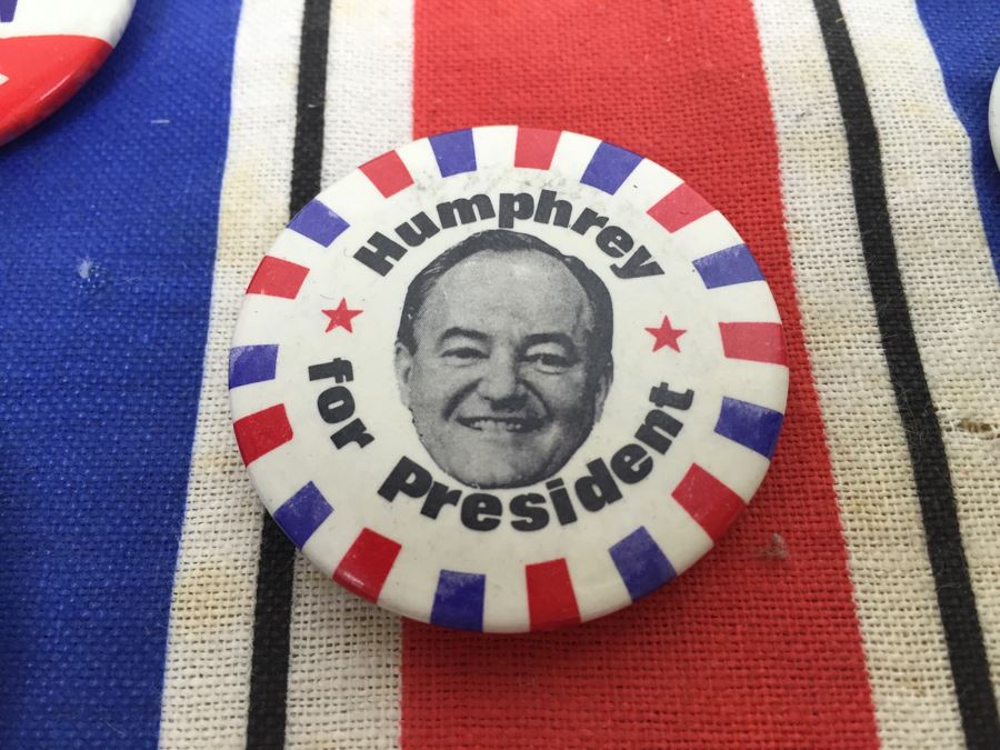 Vintage Political Buttons Presidential Election Buttons Collectibles [Photo 11]