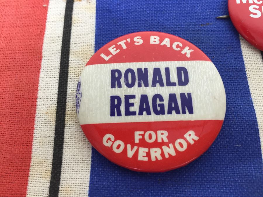 Vintage Political Buttons Presidential Election Buttons Collectibles [Photo 3]