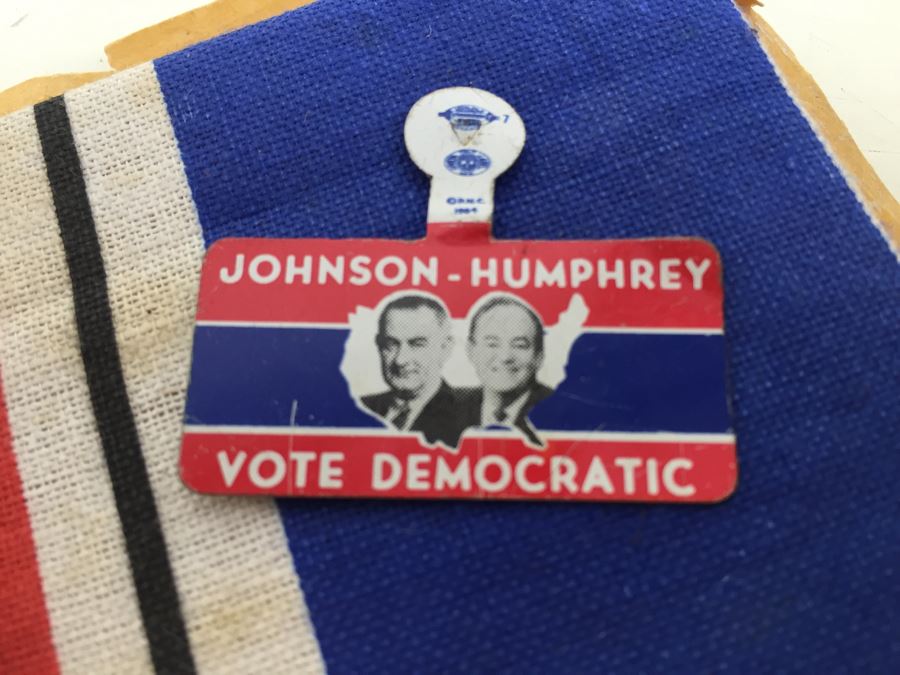 Vintage Political Buttons Presidential Election Buttons Collectibles [Photo 6]