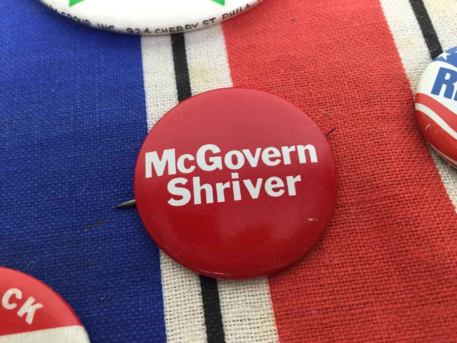 Vintage Political Buttons Presidential Election Buttons Collectibles [Photo 8]