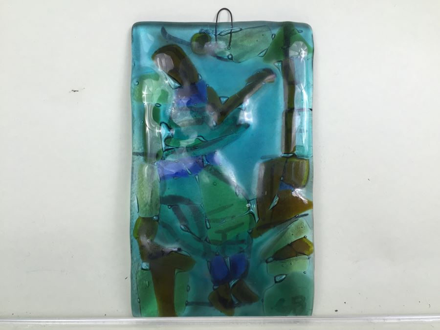 Small Piece Of Hanging Window Art Glass [Photo 4]