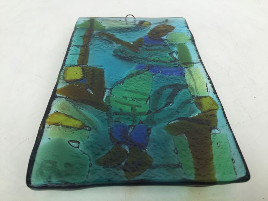 Small Piece Of Hanging Window Art Glass [Photo 3]