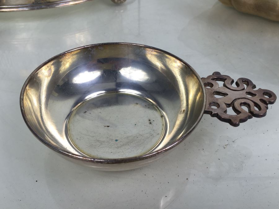 Large Silverplate Pyrex Lot [Photo 10]