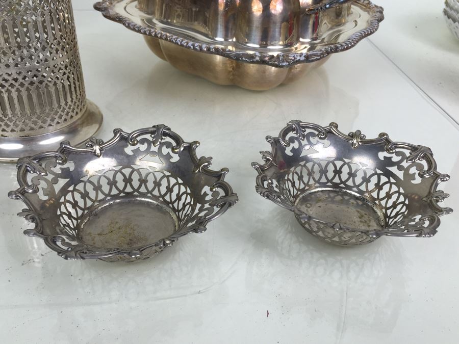 Large Silverplate Pyrex Lot [Photo 7]