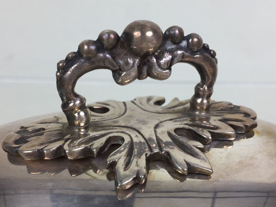 Silverplate Set Includes Long Serving Bowl And Covered Bowl [Photo 10]