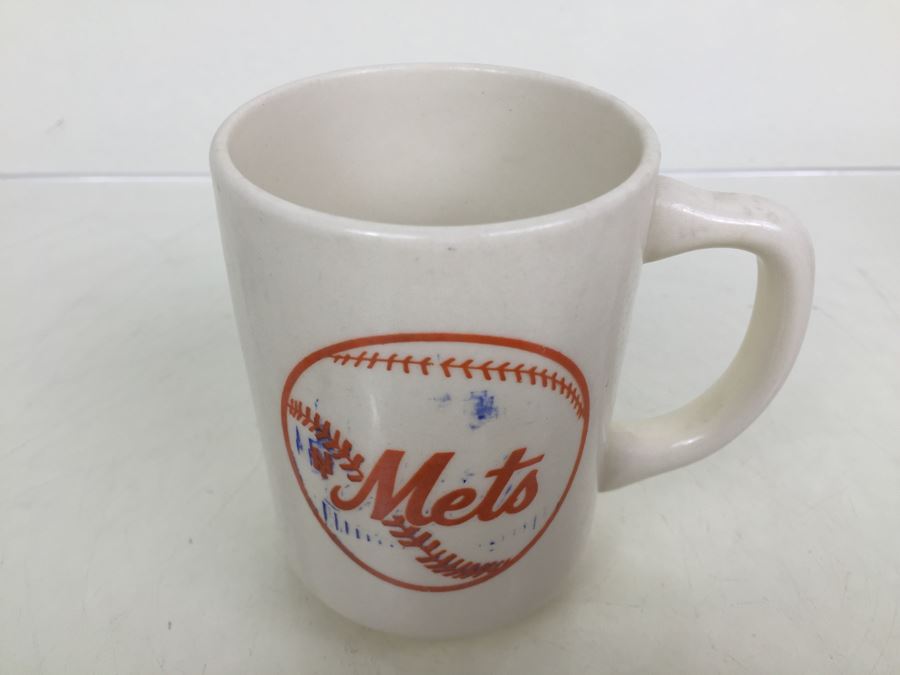 New York Mets Coffee Cup With Wayne Garrett Signature [Photo 4]