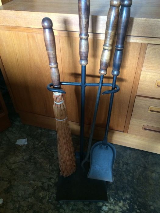 Vintage Fireplace Tools / Tool Set [Photo 1]