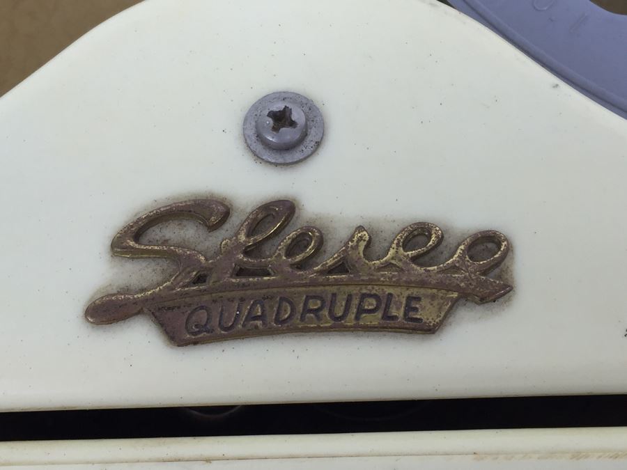 Reel To Reel Tape Recorder Tandbergs RadioFabrikk, A/S, Oslo Model 4F Made In Norway With Carrying Case And Manuals [Photo 10]