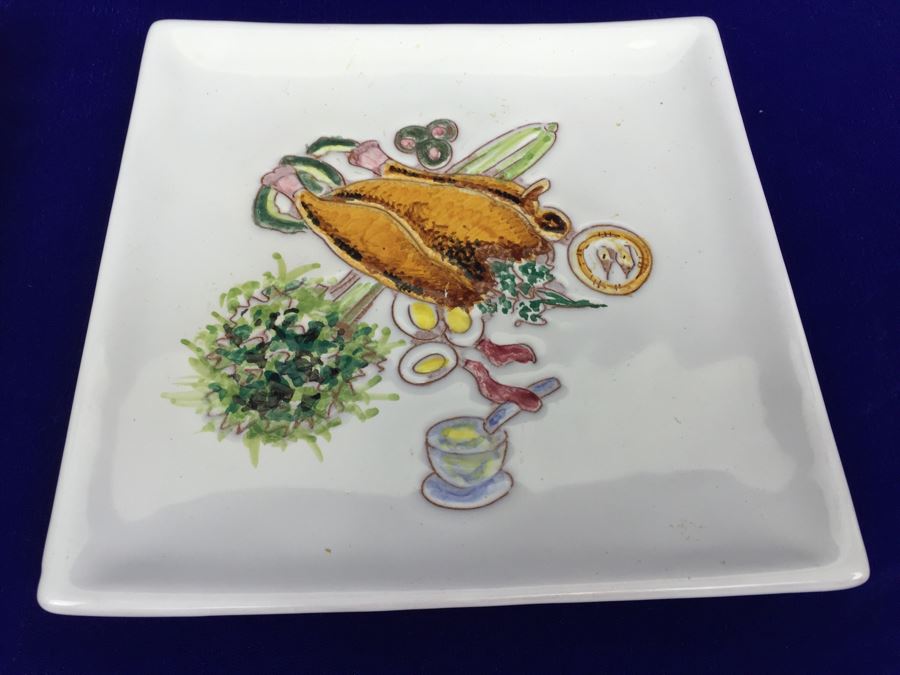 Set Of 3 Italian Hors D'oeuvre Plates [Photo 5]