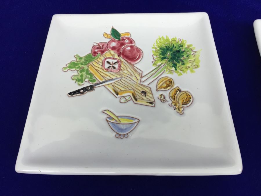Set Of 3 Italian Hors D'oeuvre Plates [Photo 4]