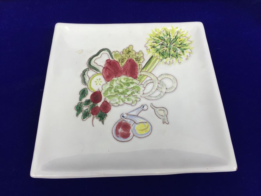 Set Of 3 Italian Hors D'oeuvre Plates [Photo 2]