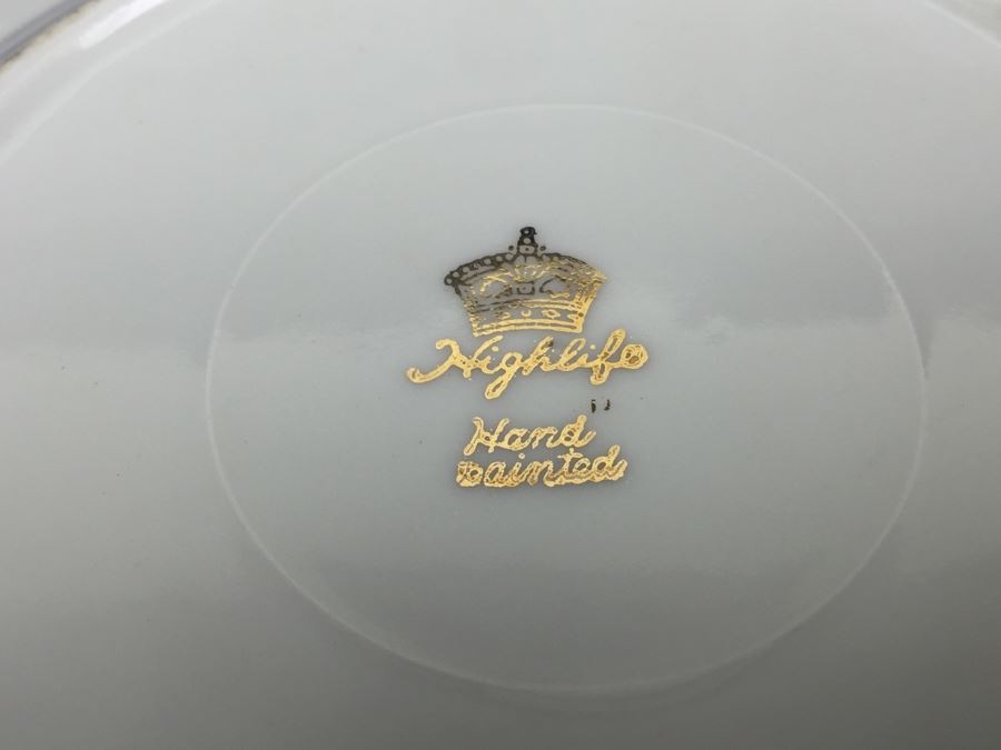 Stunning HUGE Tea Service China Set Highlife JAPAN Hand Painted [Photo 58]