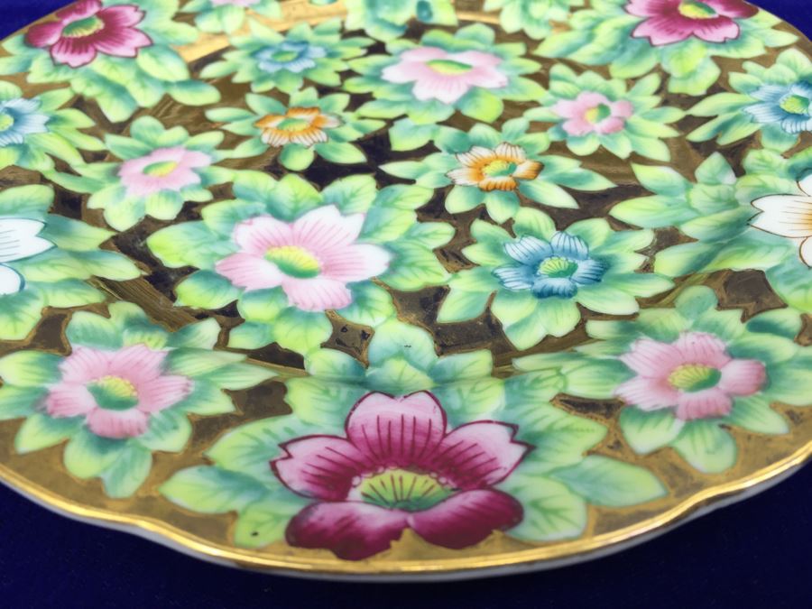 Stunning HUGE Tea Service China Set Highlife JAPAN Hand Painted [Photo 56]