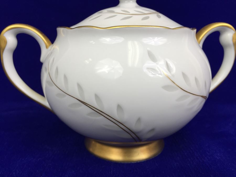 Seyei Regal China Pearl Rice Hand Painted China Set [Photo 28]