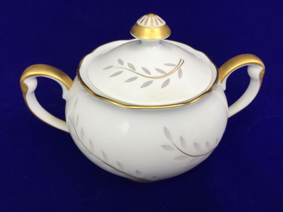 Seyei Regal China Pearl Rice Hand Painted China Set [Photo 27]