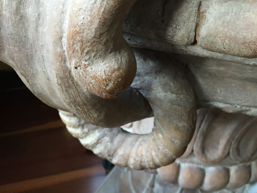 Large Cement Urn With Artificial Tree [Photo 14]