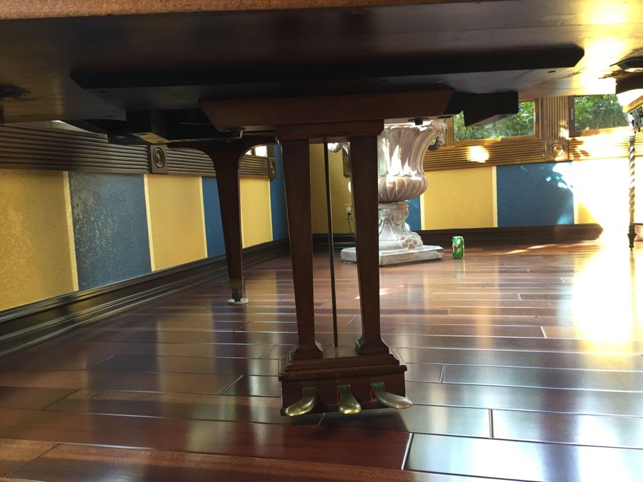 Beautiful Baby Grand Baldwin Piano With Bench Recently Restored [Photo 23]