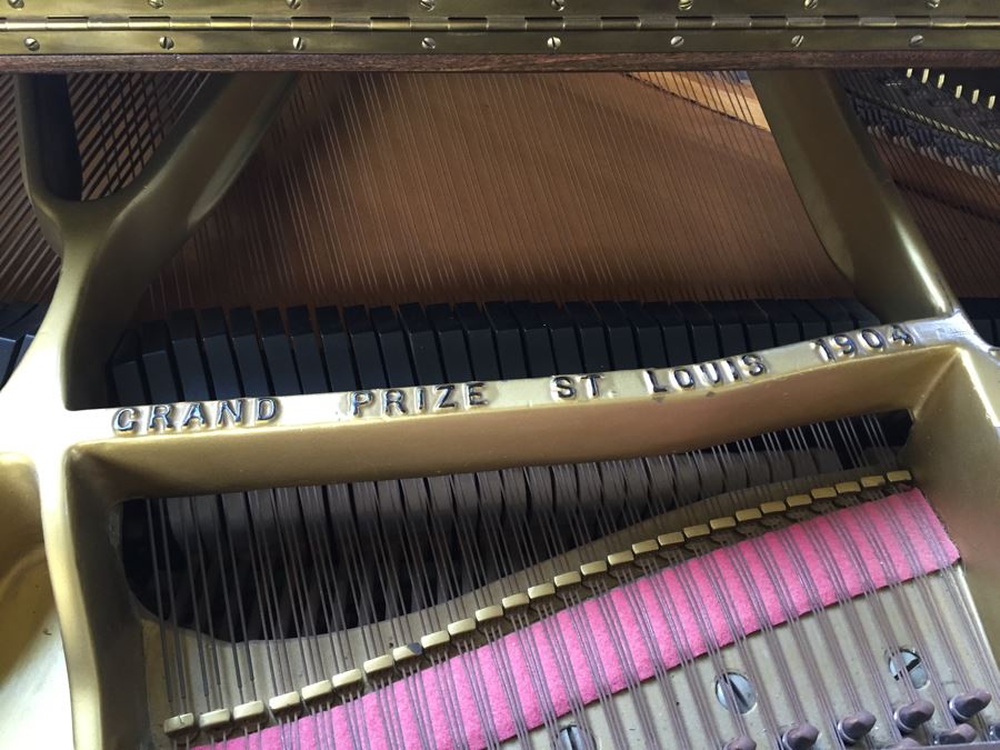 Beautiful Baby Grand Baldwin Piano With Bench Recently Restored [Photo 11]