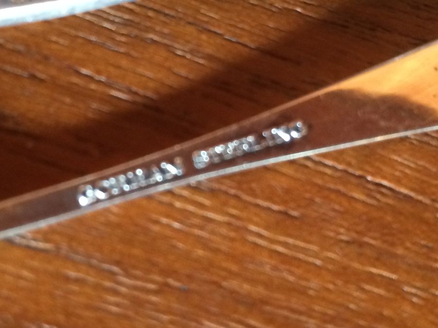 Lot of Vintage Silver Salts Pedestal and Spoons with Extra Blue Glass [Photo 11]