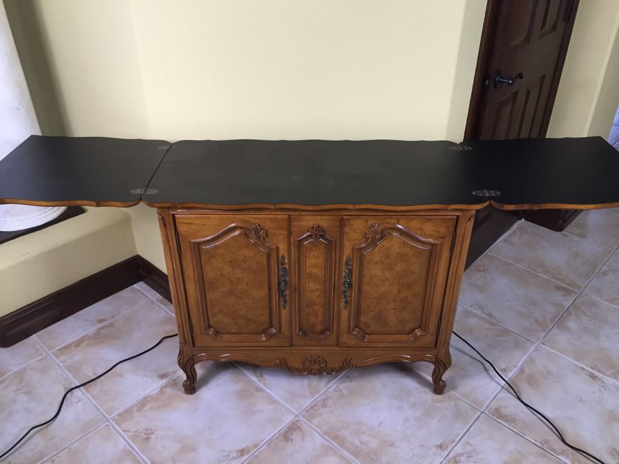 Thomasville Flip-Top Server Accent Table Console Table [Photo 13]