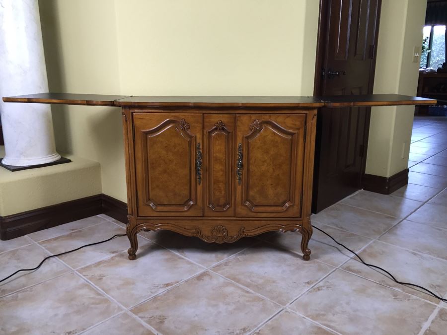 Thomasville Flip-Top Server Accent Table Console Table [Photo 12]