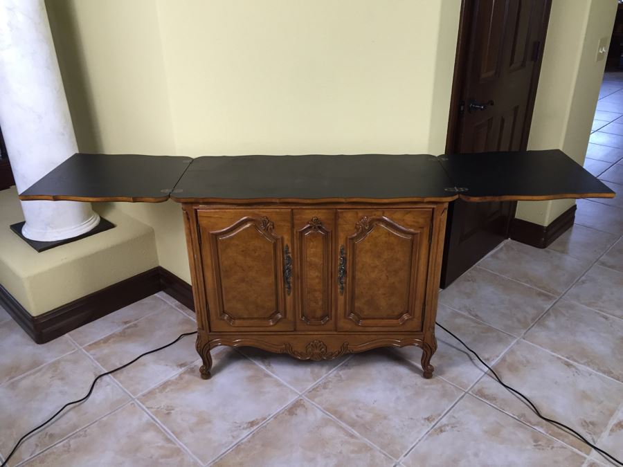 Thomasville Flip-Top Server Accent Table Console Table [Photo 2]