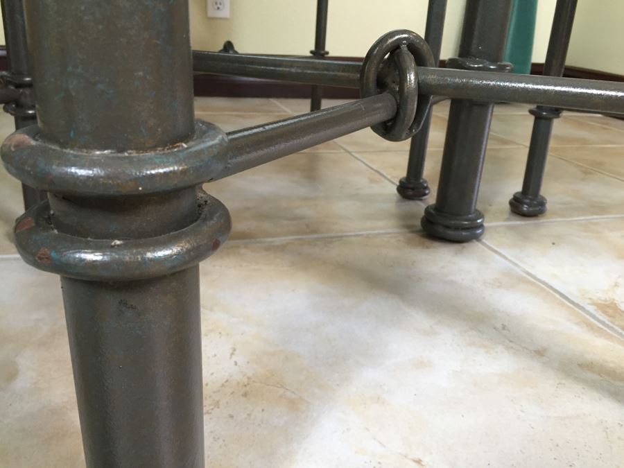 Custom Wrought Iron Dining Table With Four Wrought Iron Chairs From Cassidy West (Cedros District Solana Beach) [Photo 16]