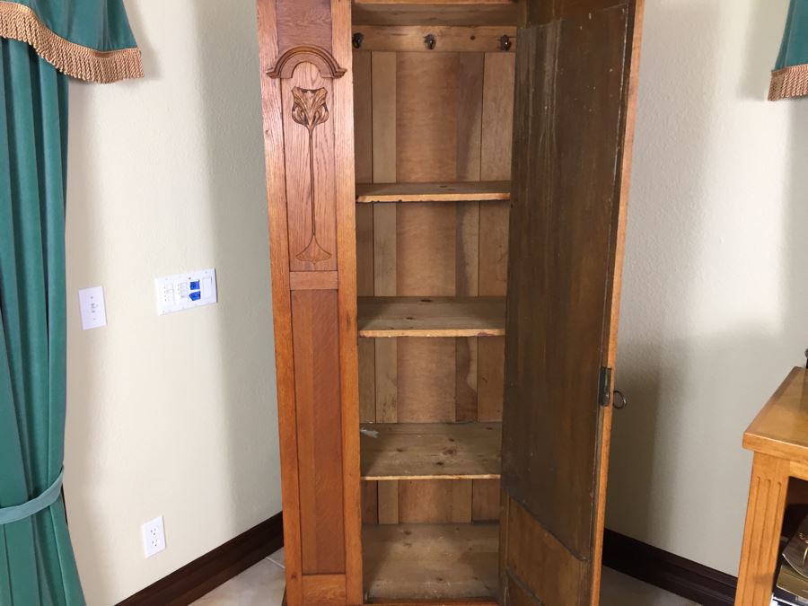 Antique Craftsman Style Armoire [Photo 2]