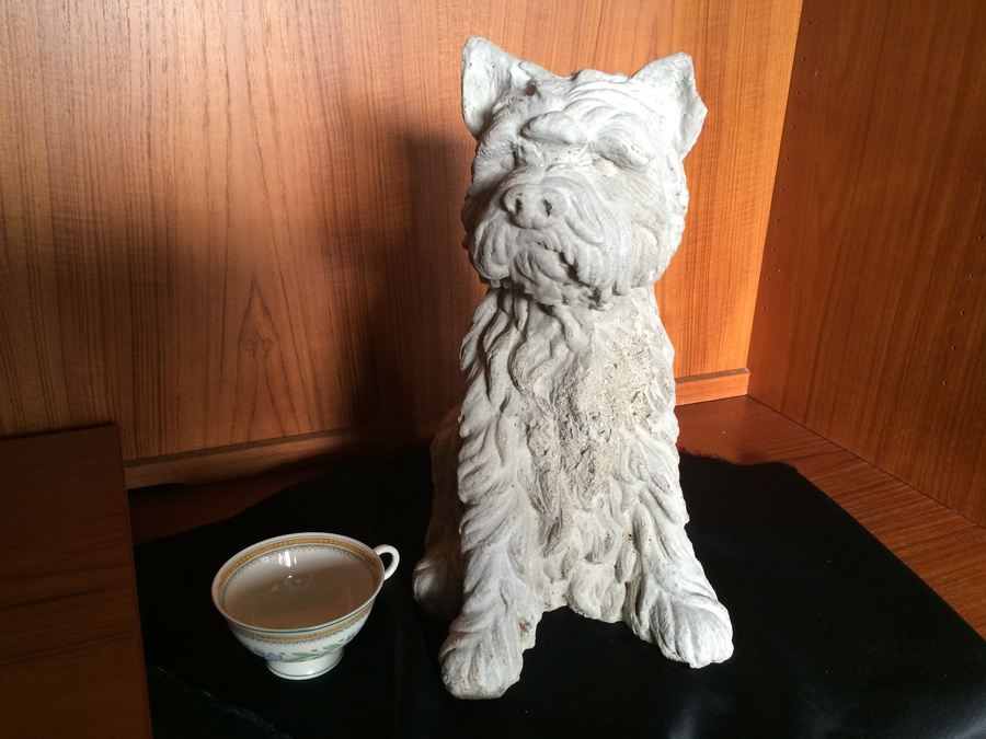 Shabby Chic Garden Terrier Dog - 18' [Photo 5]