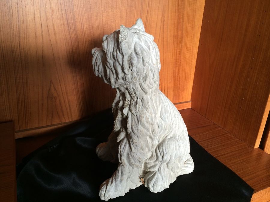 Shabby Chic Garden Terrier Dog - 18' [Photo 4]