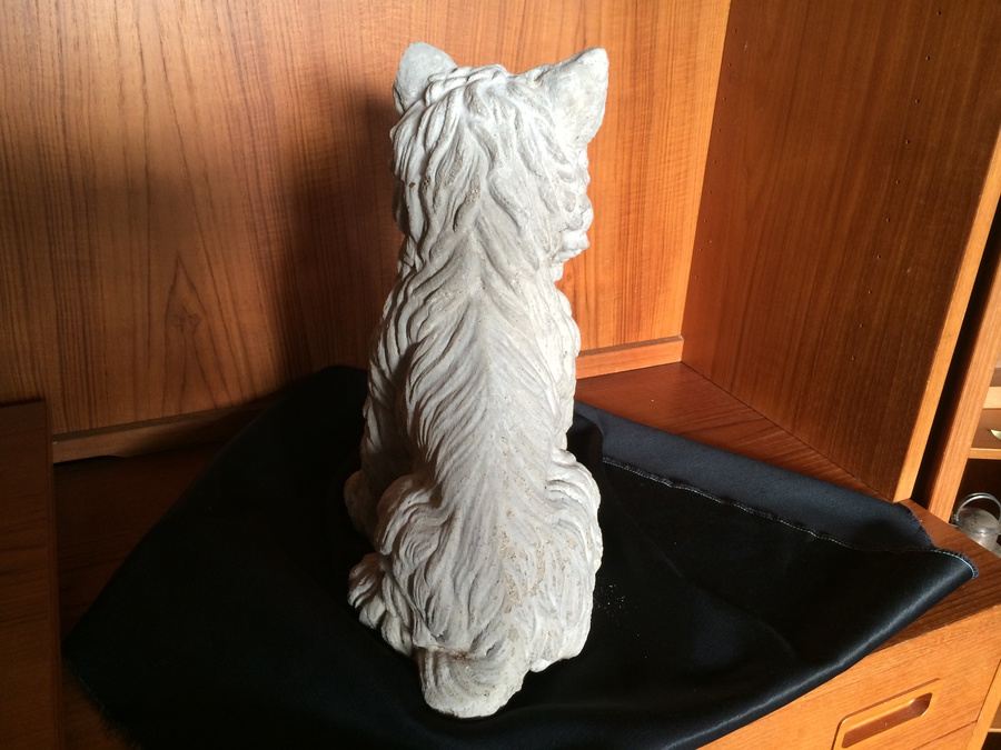 Shabby Chic Garden Terrier Dog - 18' [Photo 3]