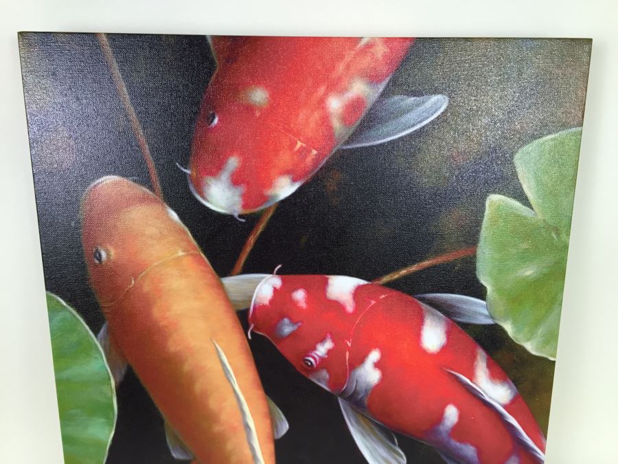 Decorative Print Of Koi Fish [Photo 2]