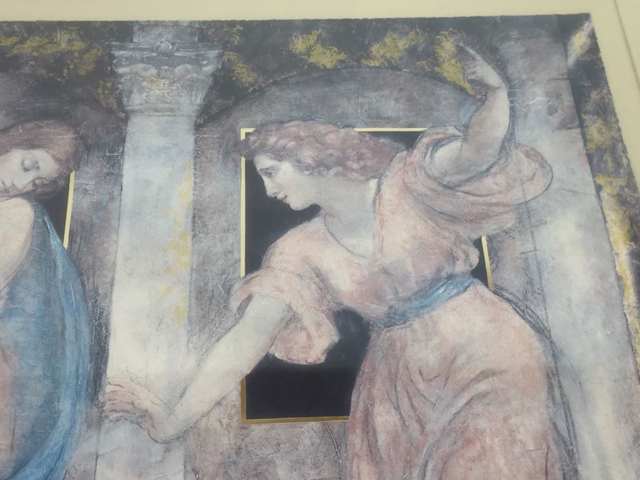 Framed Print By Artist Franklin Titled Annunciation [Photo 4]