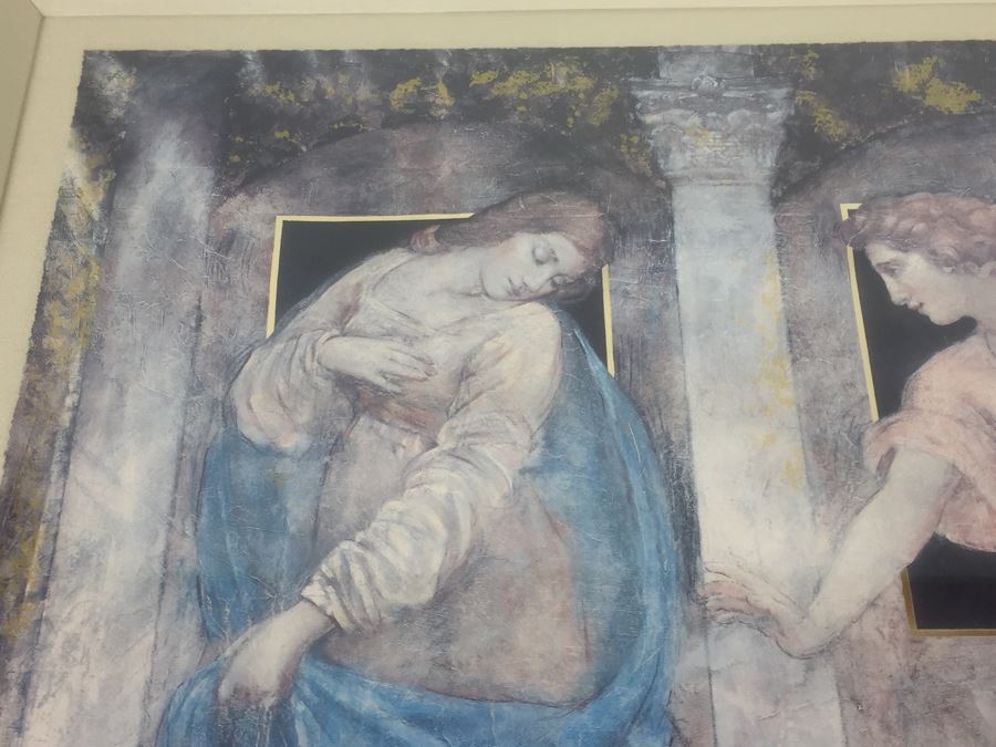 Framed Print By Artist Franklin Titled Annunciation [Photo 3]