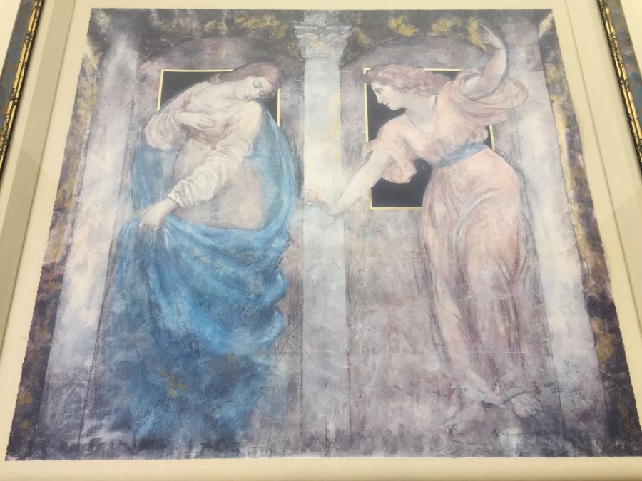 Framed Print By Artist Franklin Titled Annunciation [Photo 2]