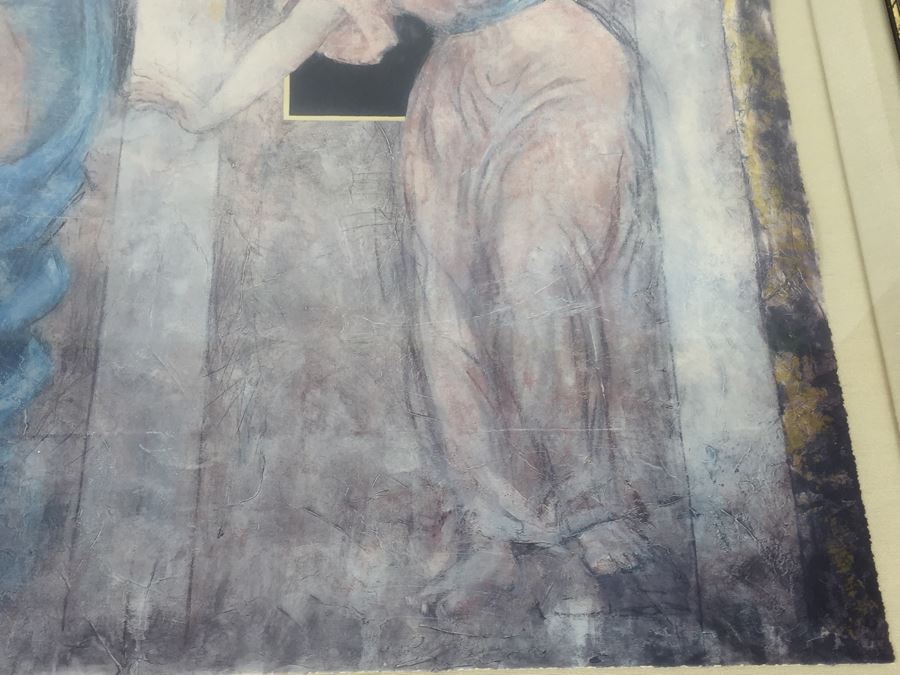 Framed Print By Artist Franklin Titled Annunciation [Photo 5]