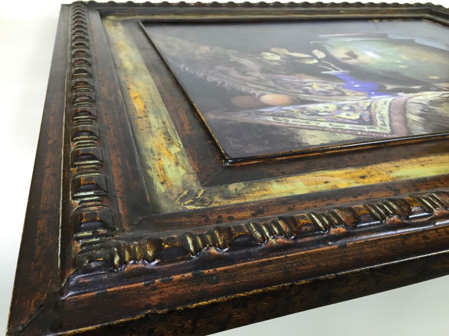 Decorative Still Life Print In Metal Frame [Photo 8]