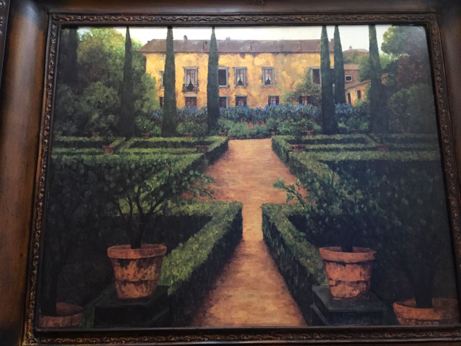 Uttermost Tuscany Italy Print In Metal Frame [Photo 2]