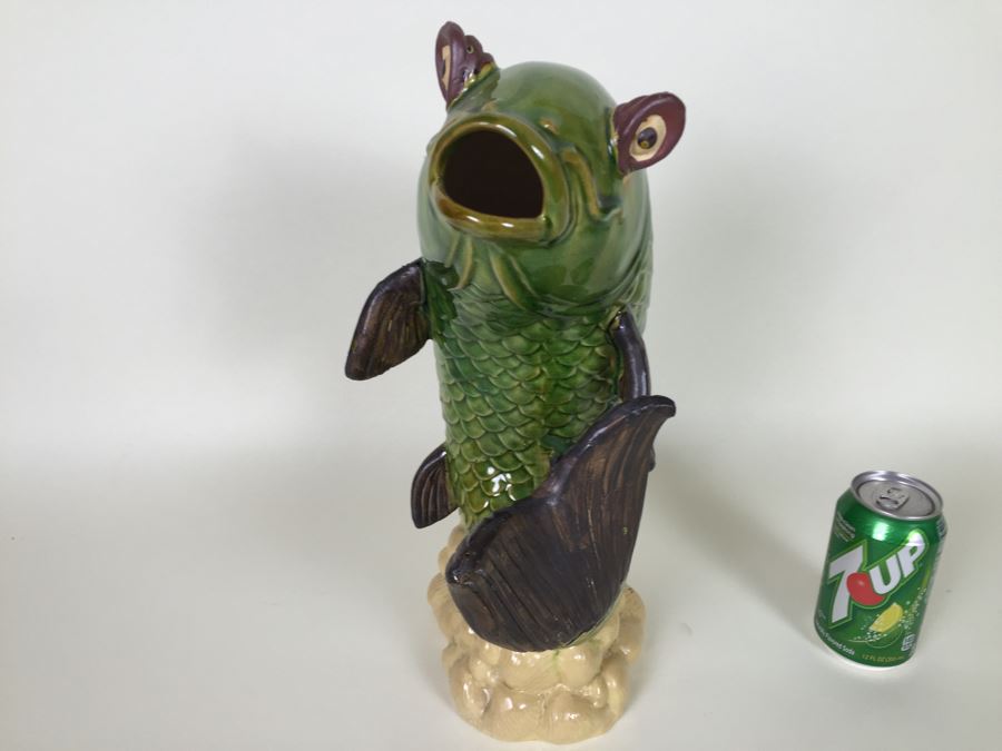 Large Decorative Painted Fish Sculpture [Photo 5]