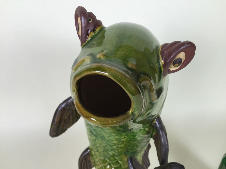 Large Decorative Painted Fish Sculpture [Photo 6]